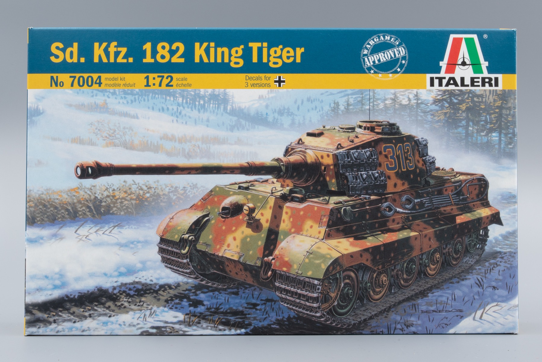 Italeri IT7004 Sd.Kfz. 182 King Tiger, model kit