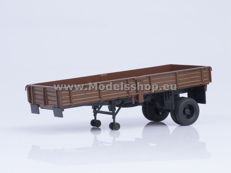 Semi-trailer ODAZ-885 /brown/