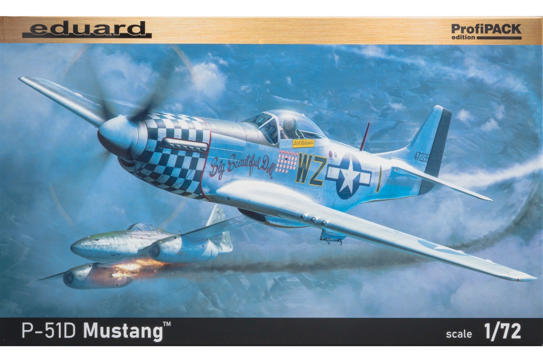 Eduard 70173 P-51D Mustang, ProfiPACK Edition, model kit