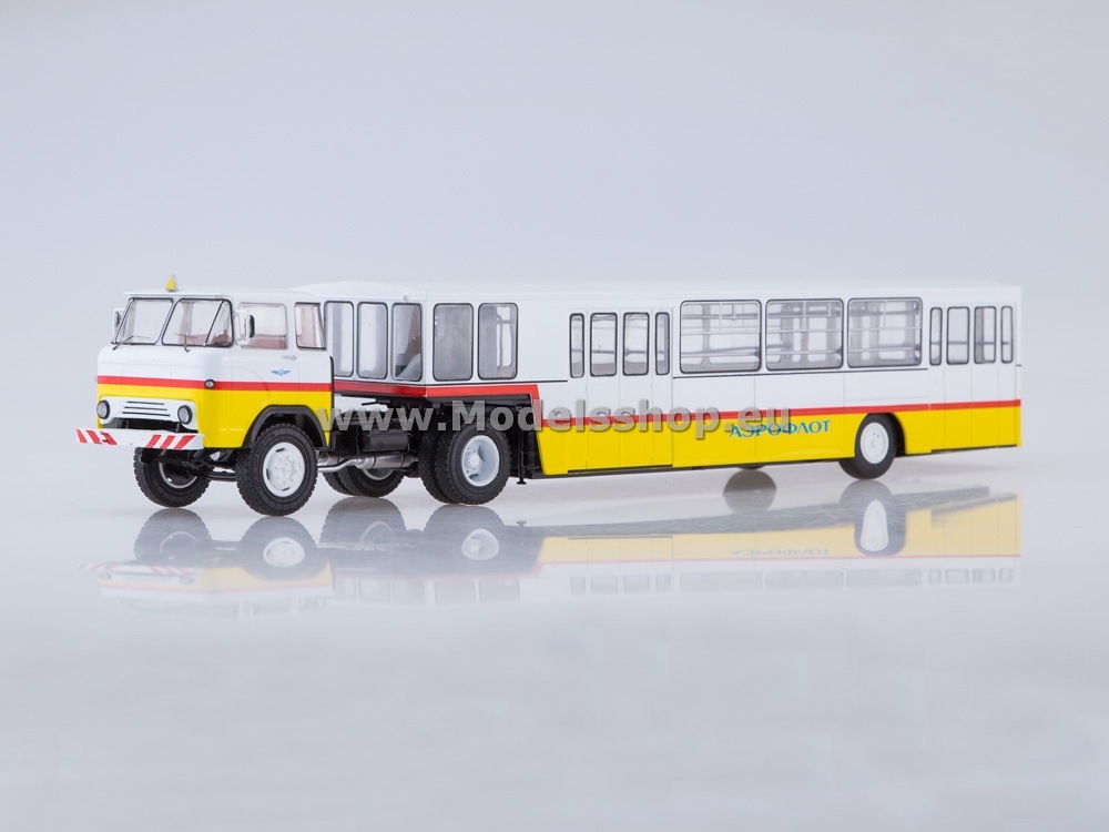 SSM7048 KAZ-608 tractor truck with airport bus semitrailer APPA-4 
