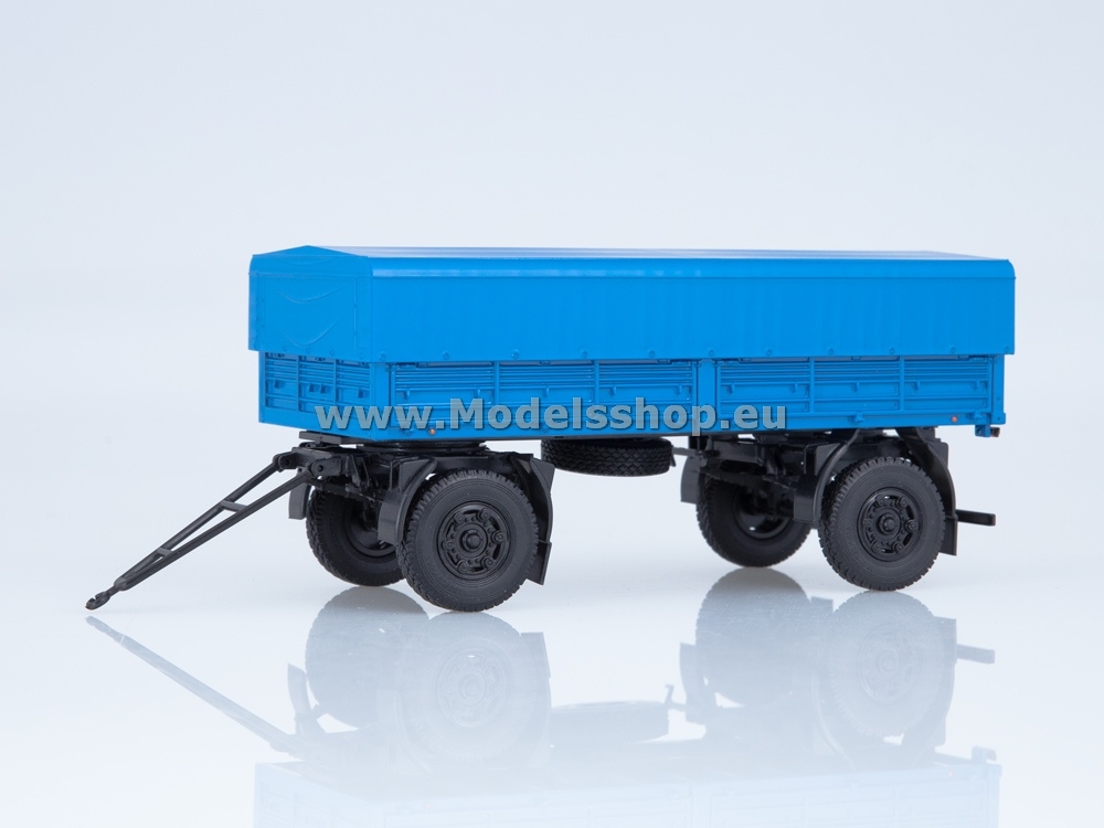 AI7048 MAZ-8926 trailer with tent /blue/