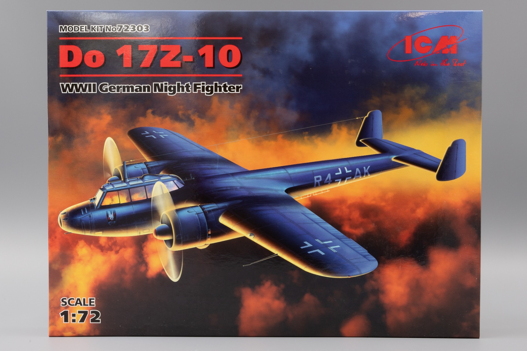 ICM72303 Do 17Z-10, WWII German Night Fighter, model kit