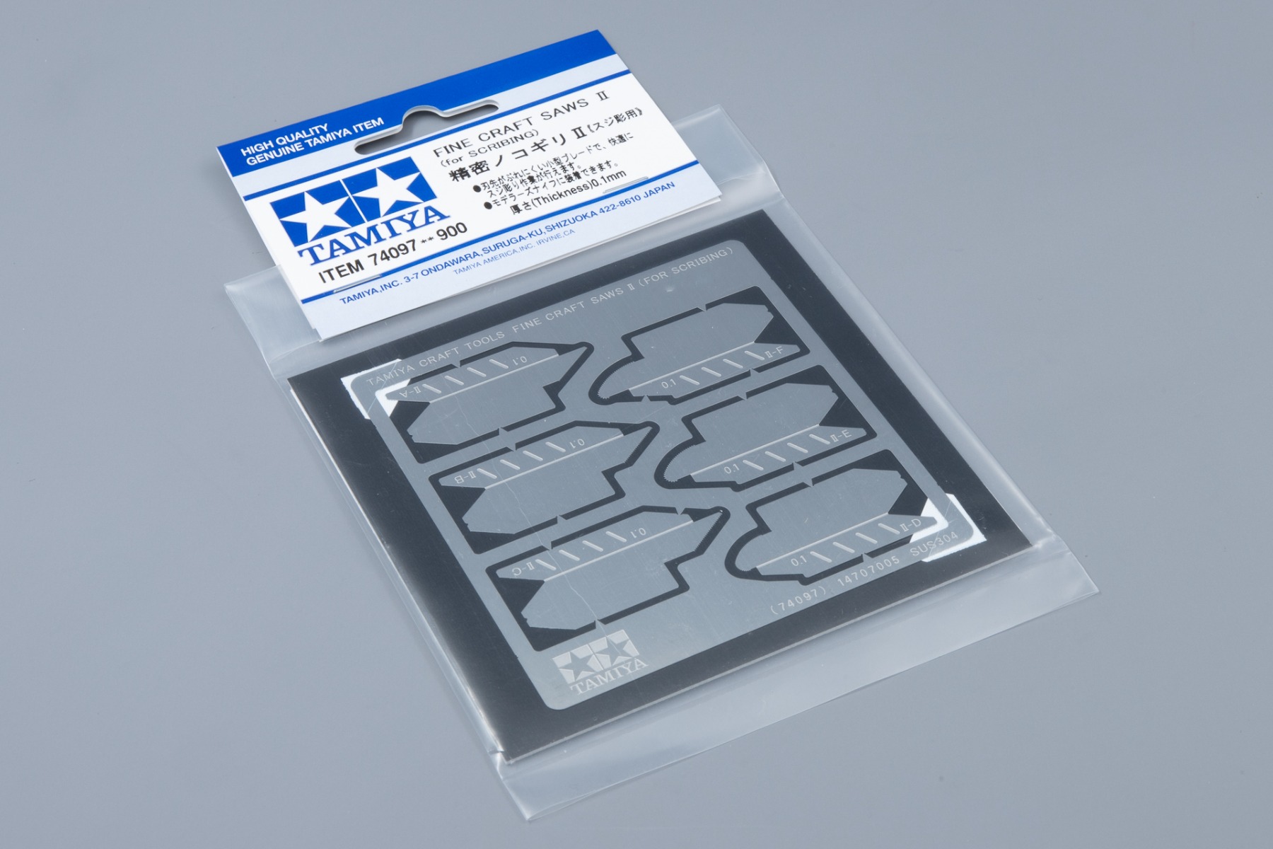 Tamiya TA74097 Fine Craft Saws II (for Scribing) Thickness 0.1mm