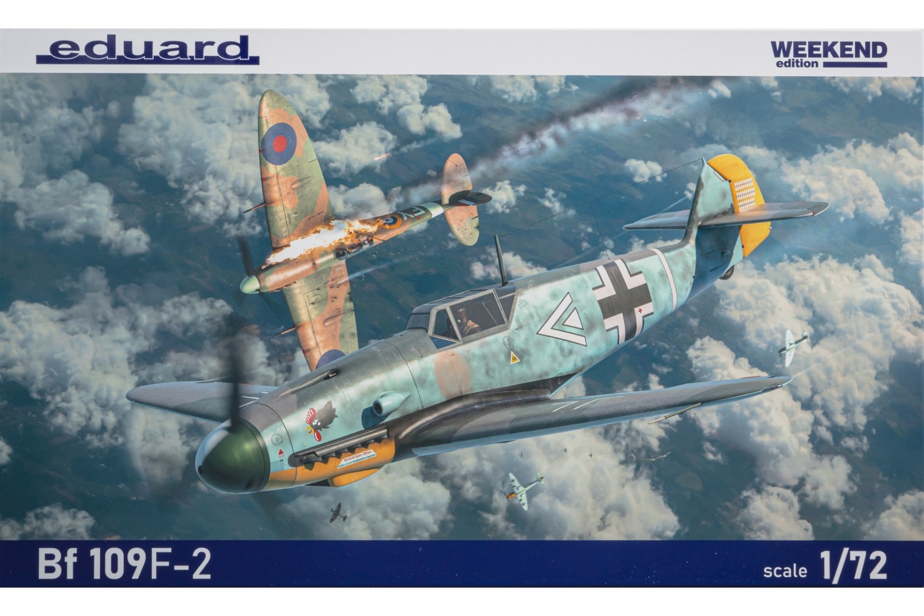 Eduard 7474 Bf 109F-2, Weekend Edition, model kit