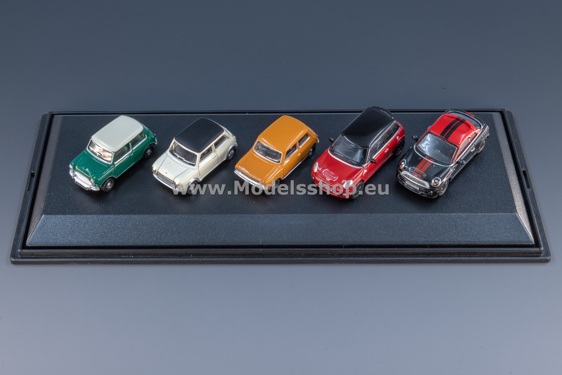 Mini Set of 5: Classic, Cooper S, 1275GT, New and Coupe