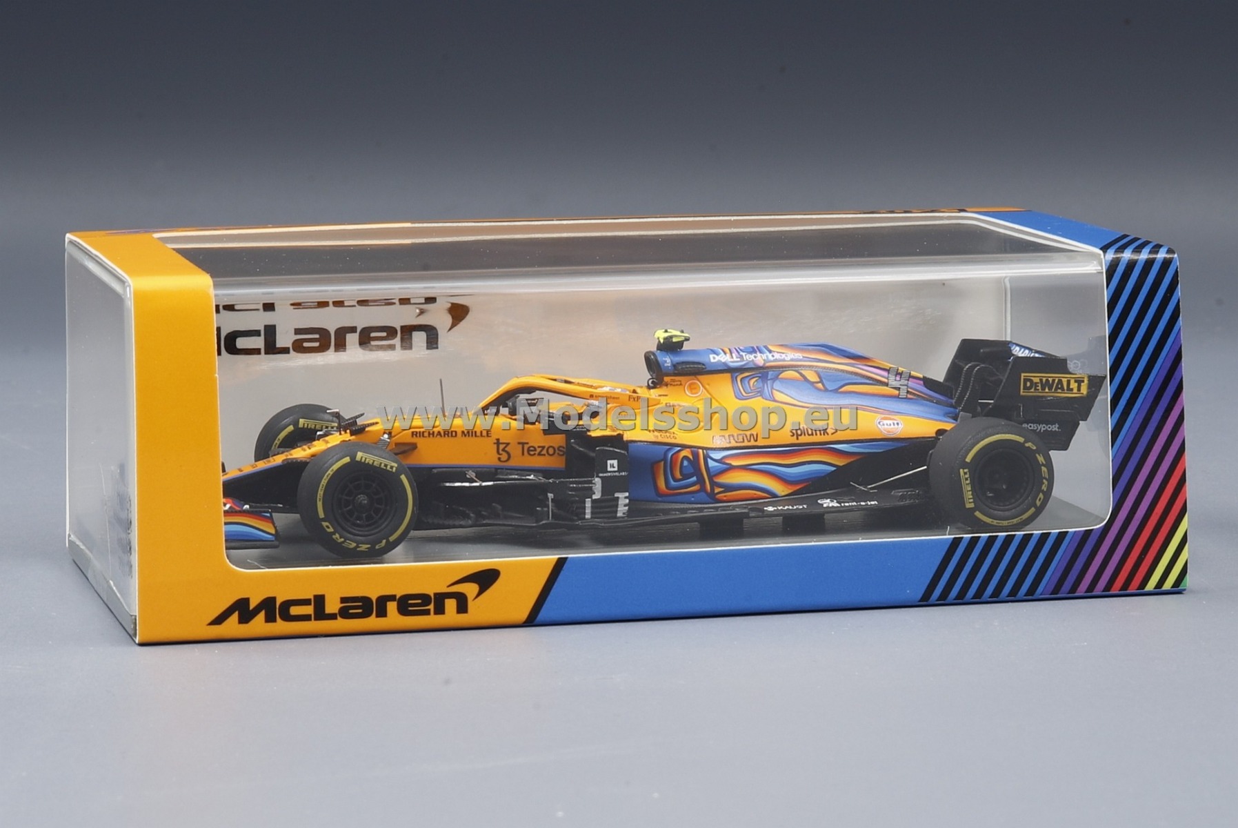 Spark S7855 McLaren MCL35M No.4 McLaren Abu Dhabi GP 2021 Lando Norris