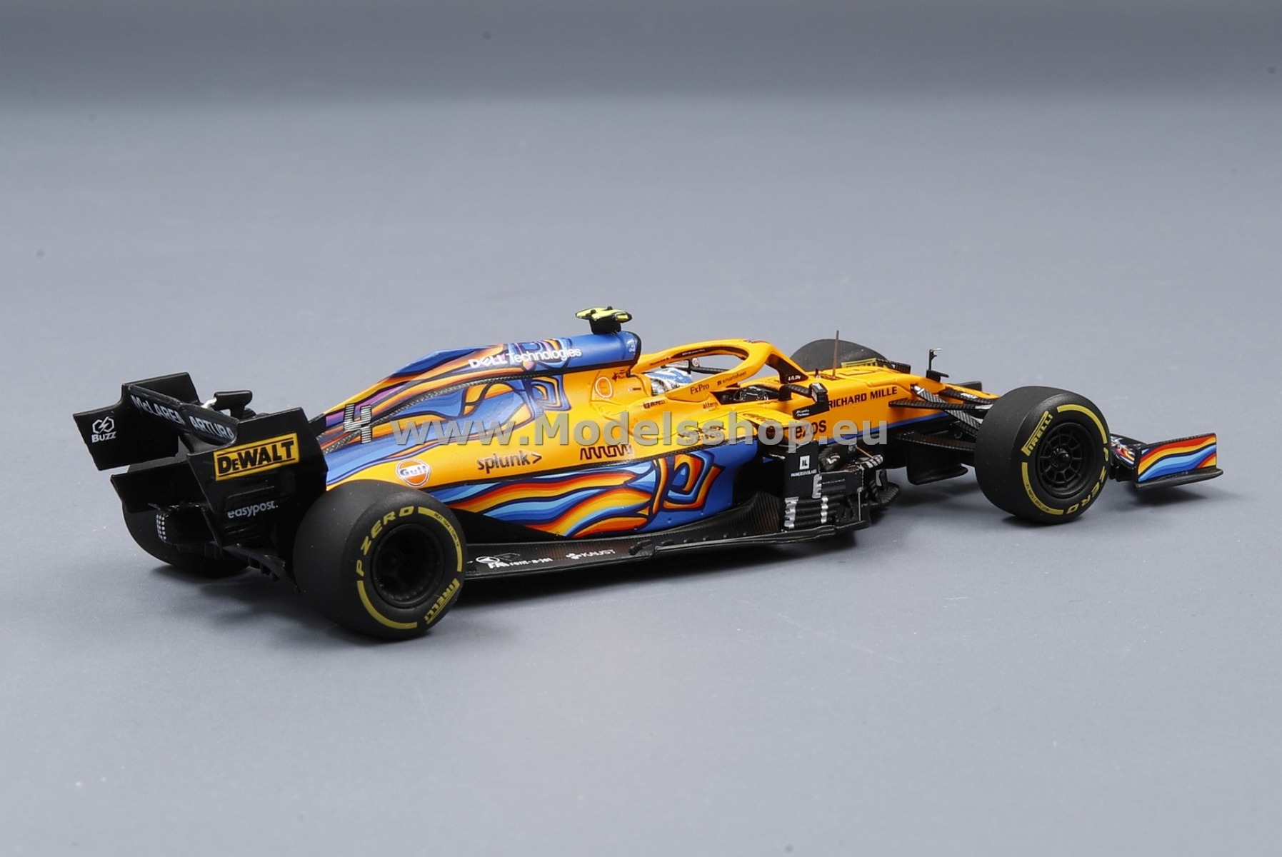Spark S7855 McLaren MCL35M No.4 McLaren Abu Dhabi GP 2021 Lando Norris
