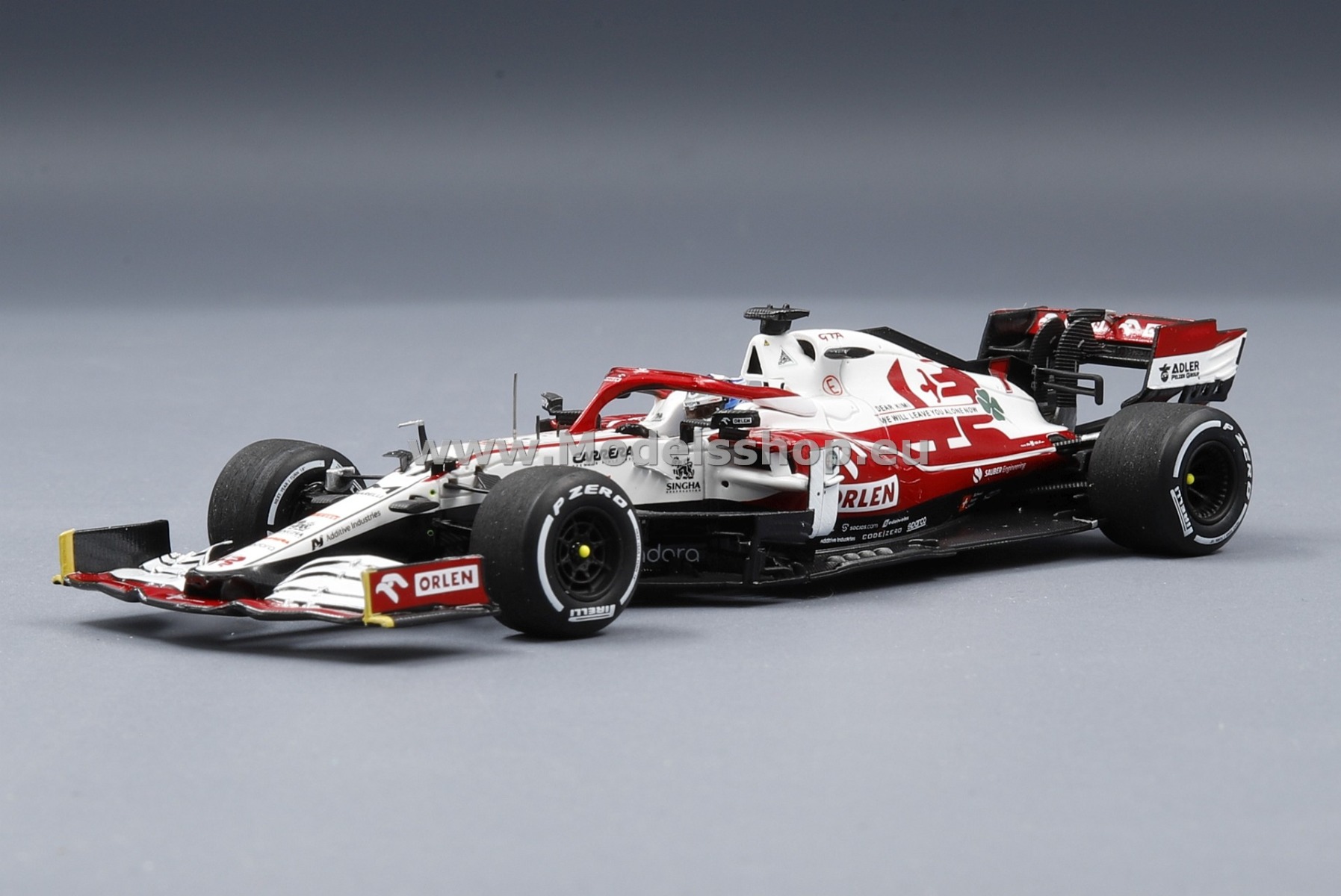 Alfa Romeo Racing ORLEN C41 No.7 Alfa Romeo Sauber F1 Team, Formula 1, Abu Dhabi GP 2021 Kimi Räikkönen