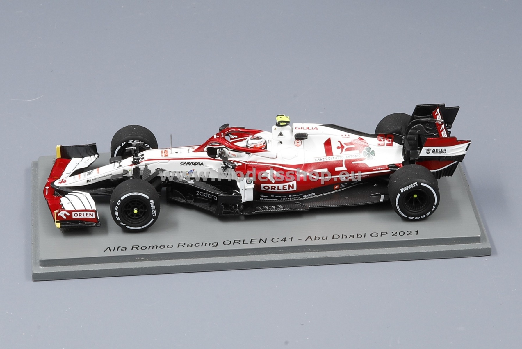 Spark S7857 Alfa Romeo Racing ORLEN C41 No.99 Alfa Romeo Racing