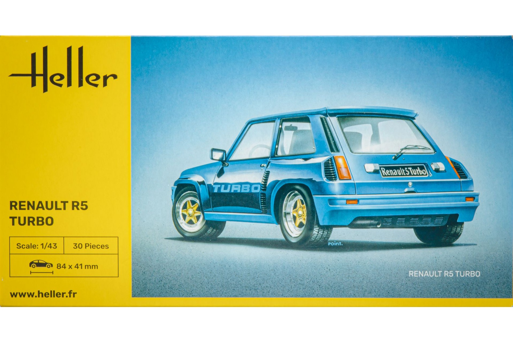 Heller HE80150 Renault R5 Turbo, model kit