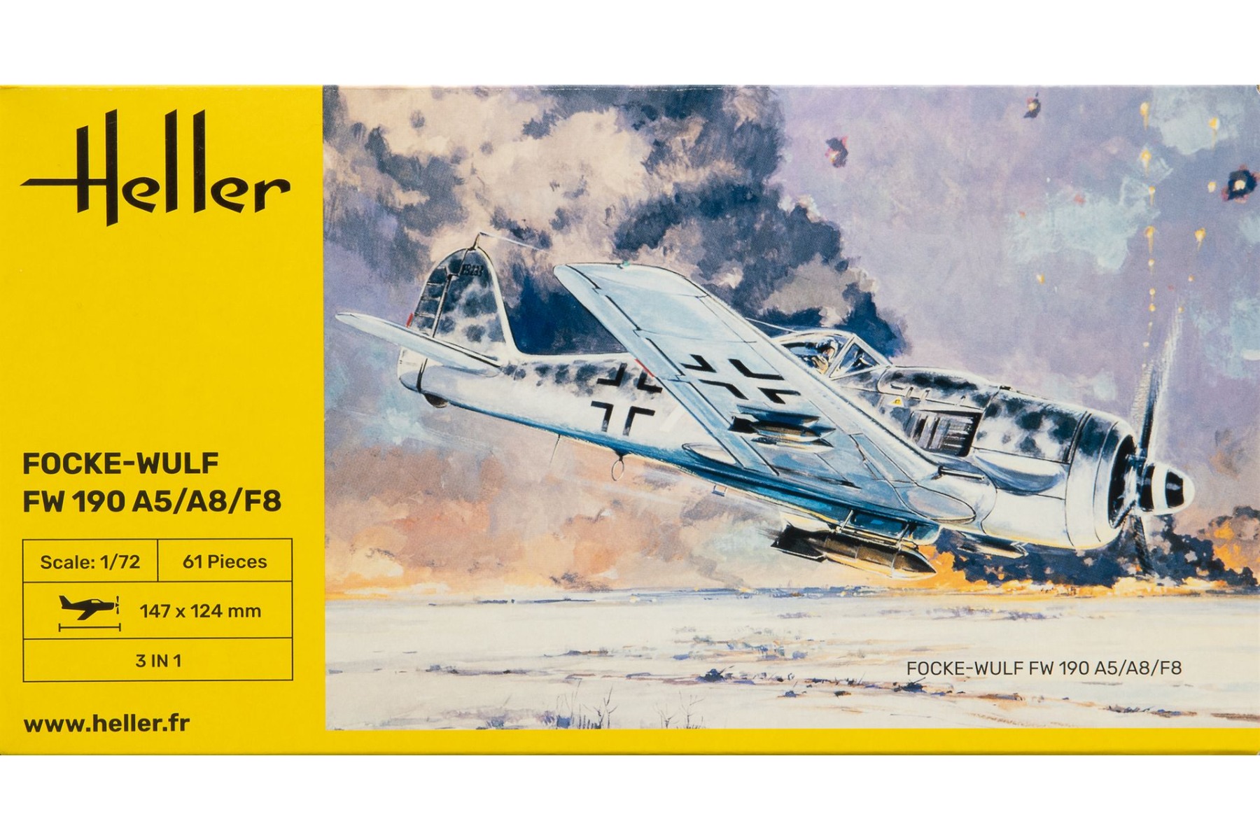 Heller HE80235 Focke-Wulf FW 190 A5/A8/F8, model kit