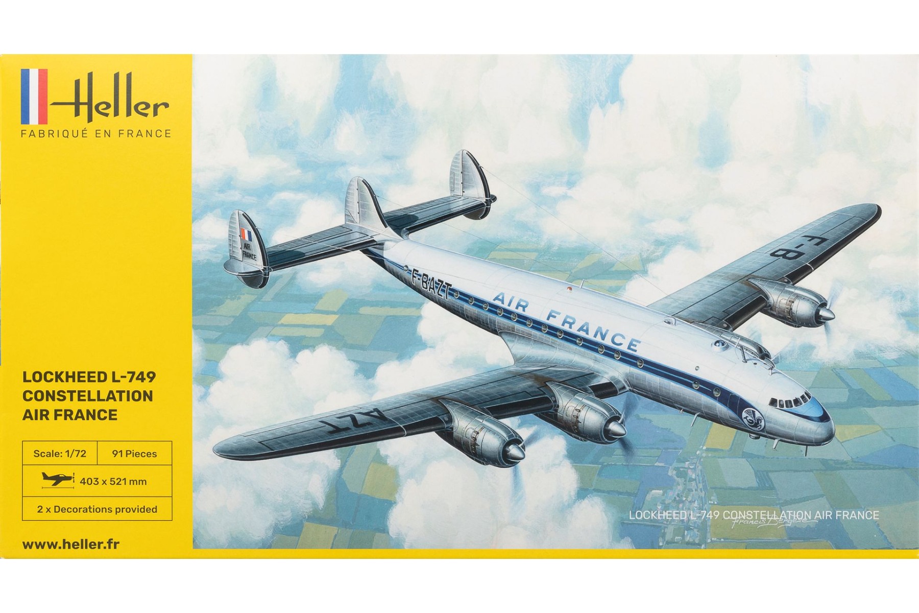 Heller HE80310 Lockheed L-749 Constellation 