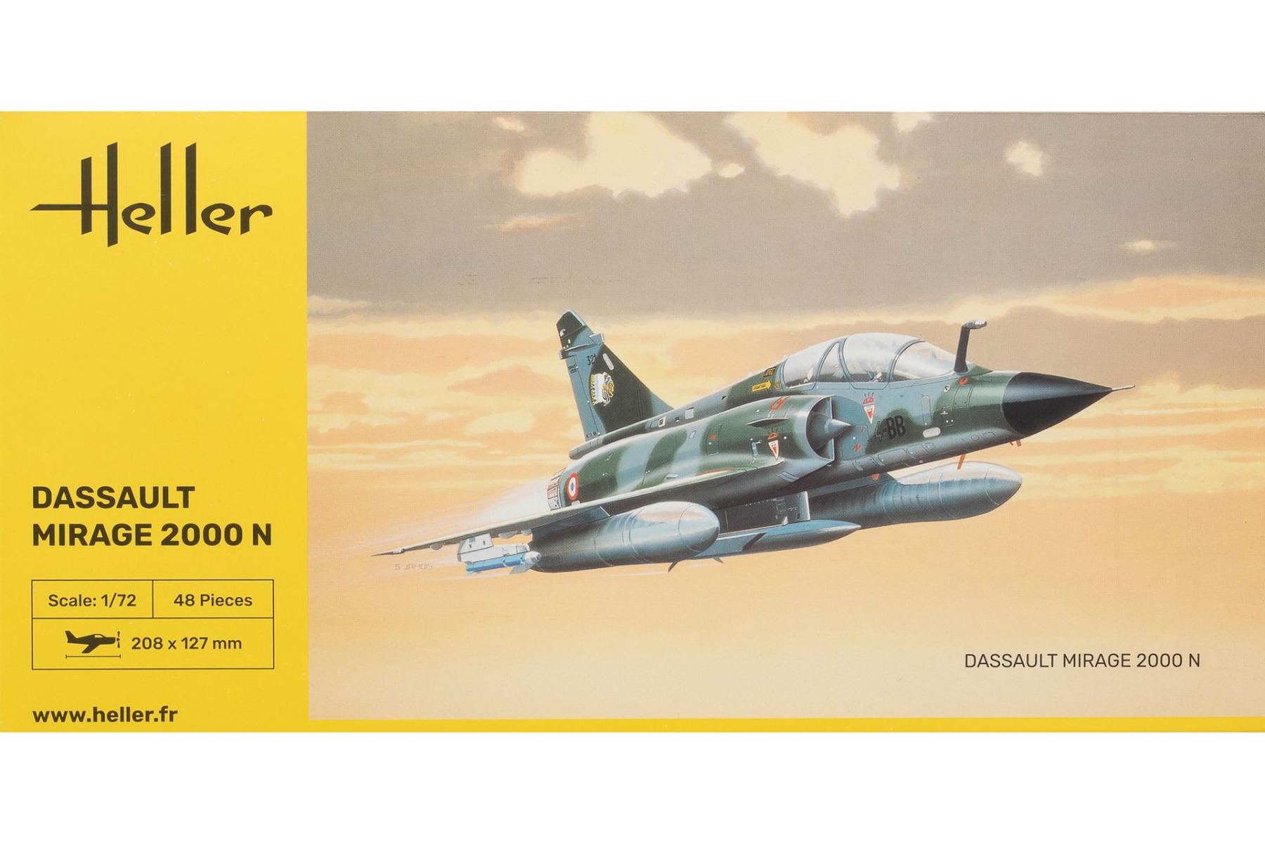 Heller HE80321 Dassault Mirage 2000 N, model kit