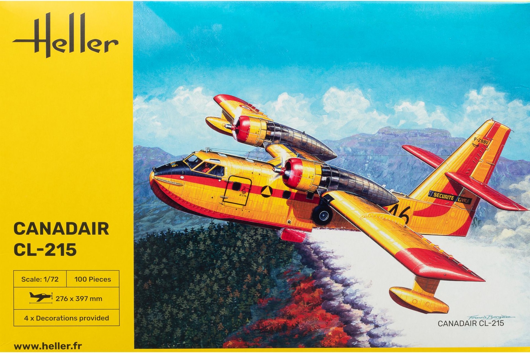 Heller HE80373 Canadair CL-215, model kit