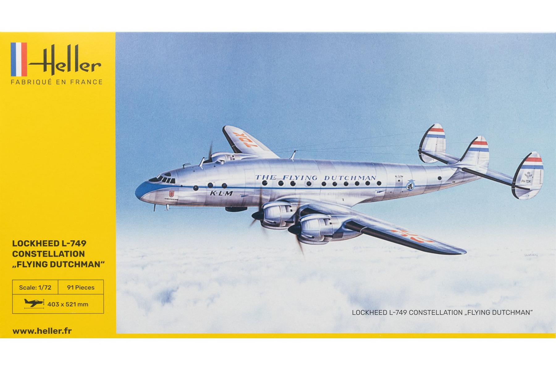 Heller HE80393 Lockheed L-749 Constellation 