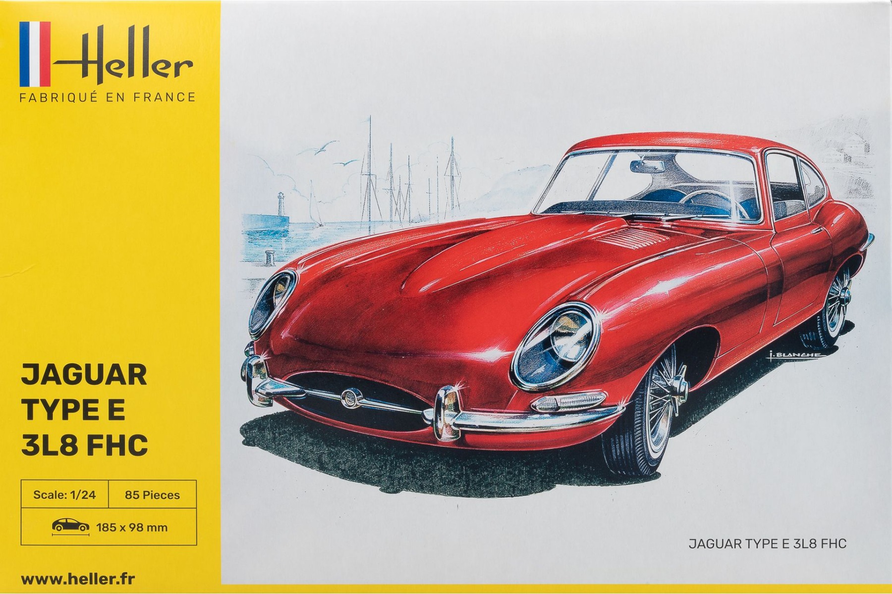 Heller HE80709 Jaguar Type E 3L8 FHC, model kit