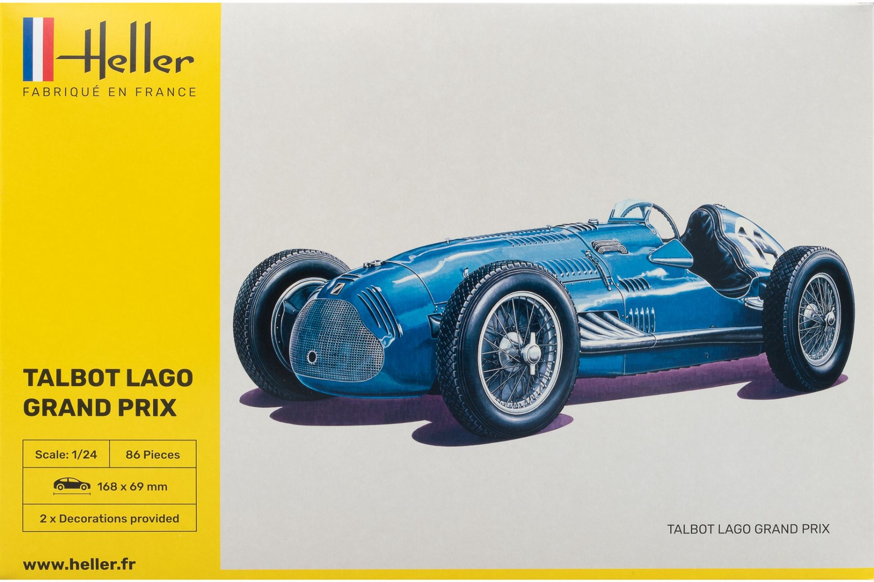 Heller HE80721 Talbot Lago Grand Prix, model kit
