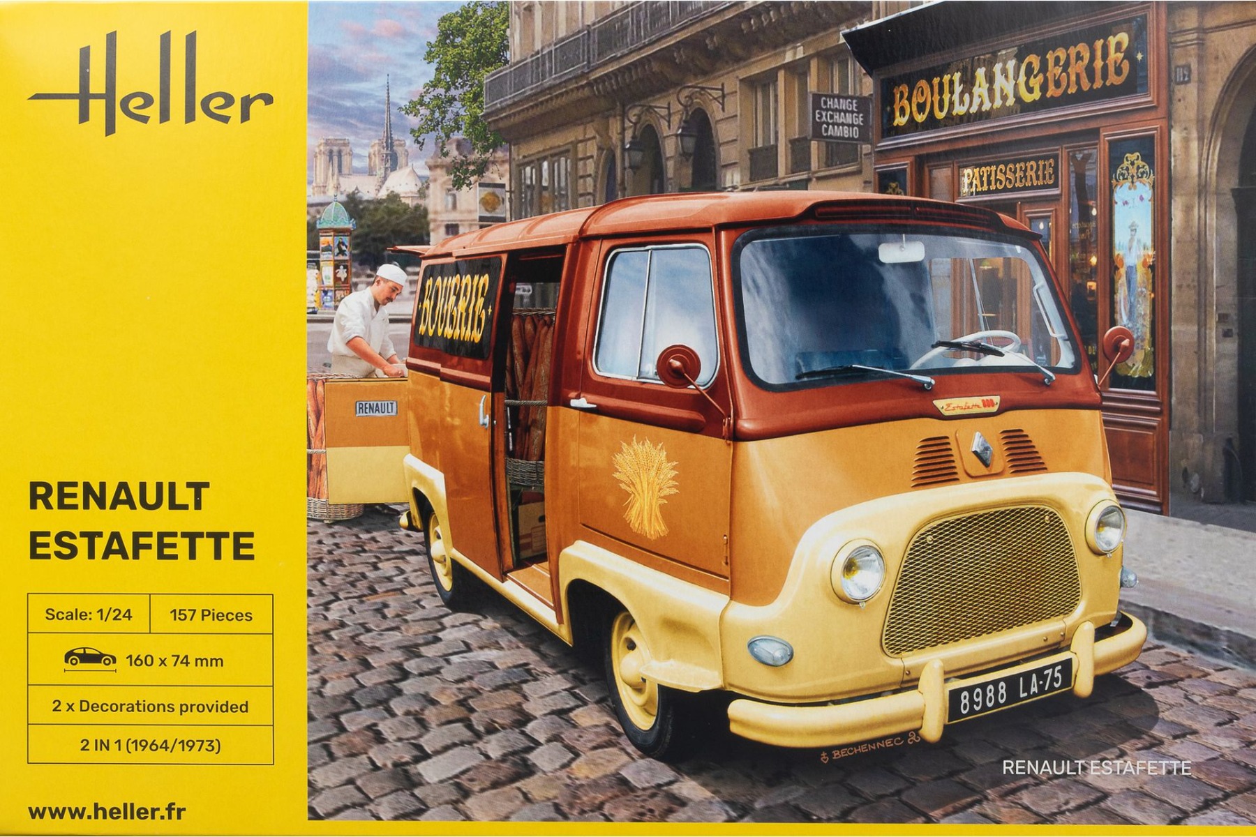 Heller HE80743 Renault Estafette, model kit
