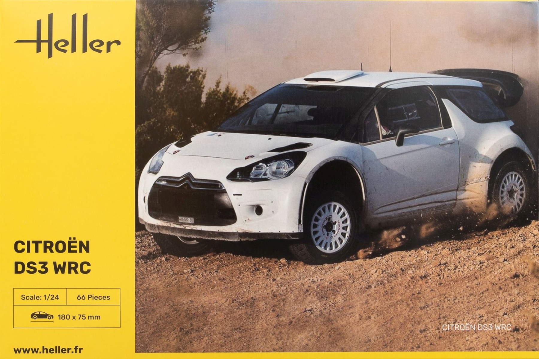 Heller HE80758 Citroën DS3 WRC, model kit