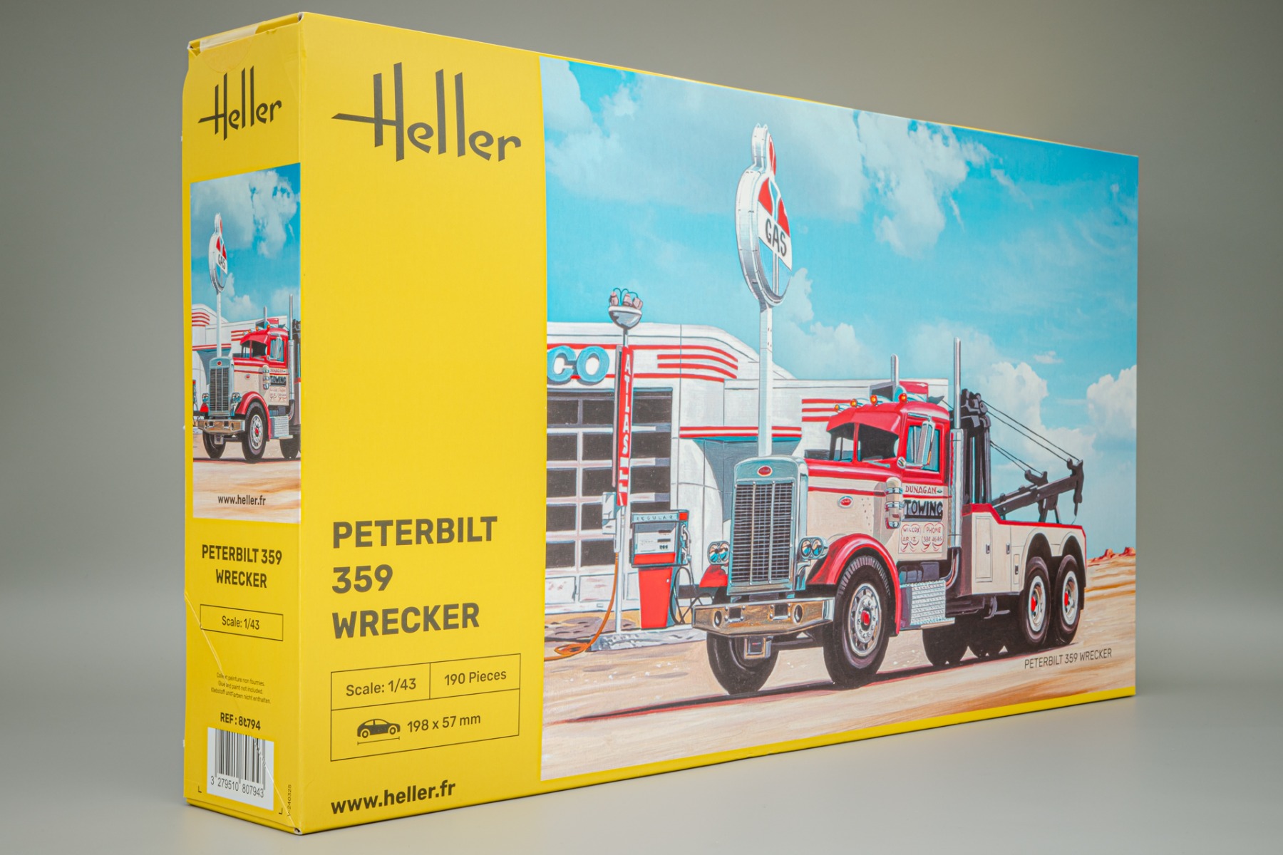 Heller HE80794 Peterbilt 359 Wrecker, model kit