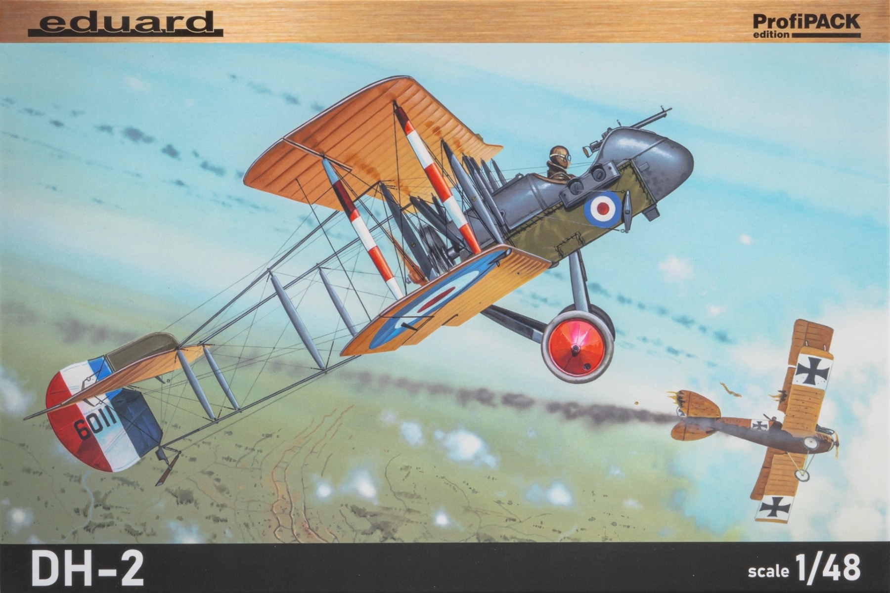 Eduard 8094 DH-2, ProfiPACK Edition, model kit