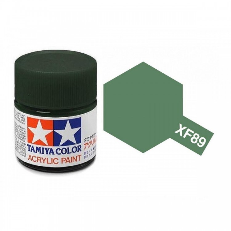Tamiya TA81789 Acrylic paint XF89 /Dark Green 2/ 10ml