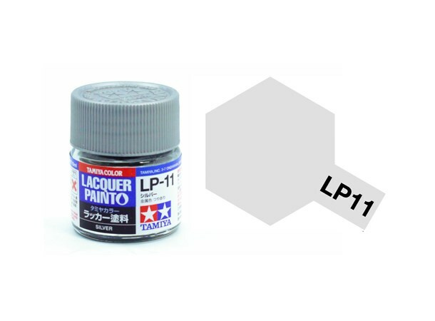 Tamiya TA82111 Lacquer Paint LP-11 /Silver/ 10ml