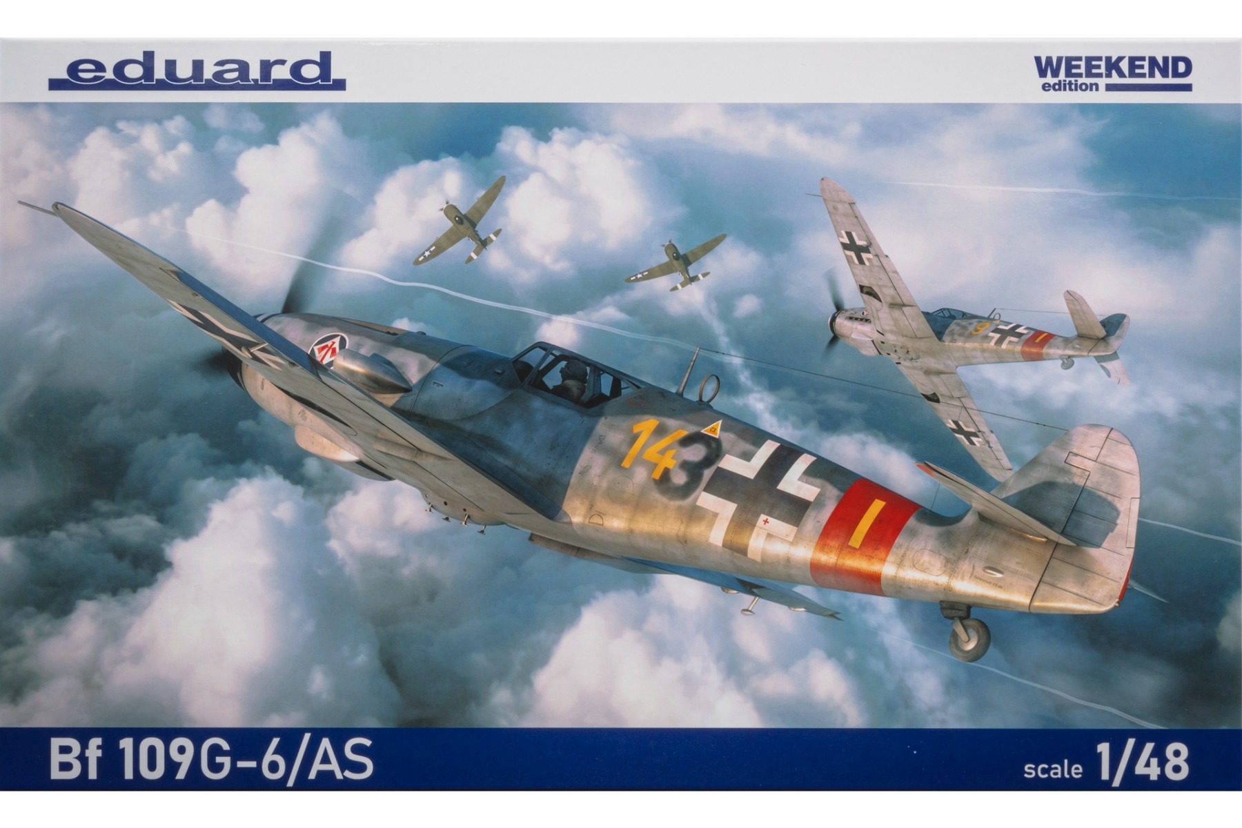 Eduard 84169 Bf 109G-6/AS, model kit