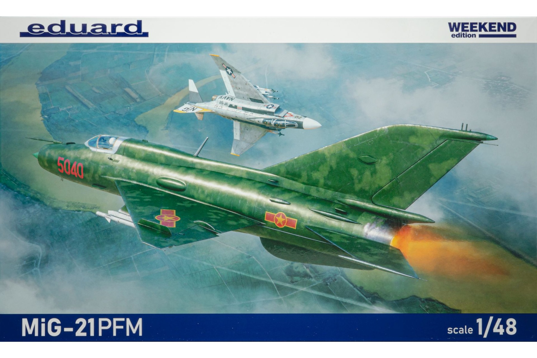 Eduard 84202 Mikoyan MiG-21PFM, Weekend Edition, model kit
