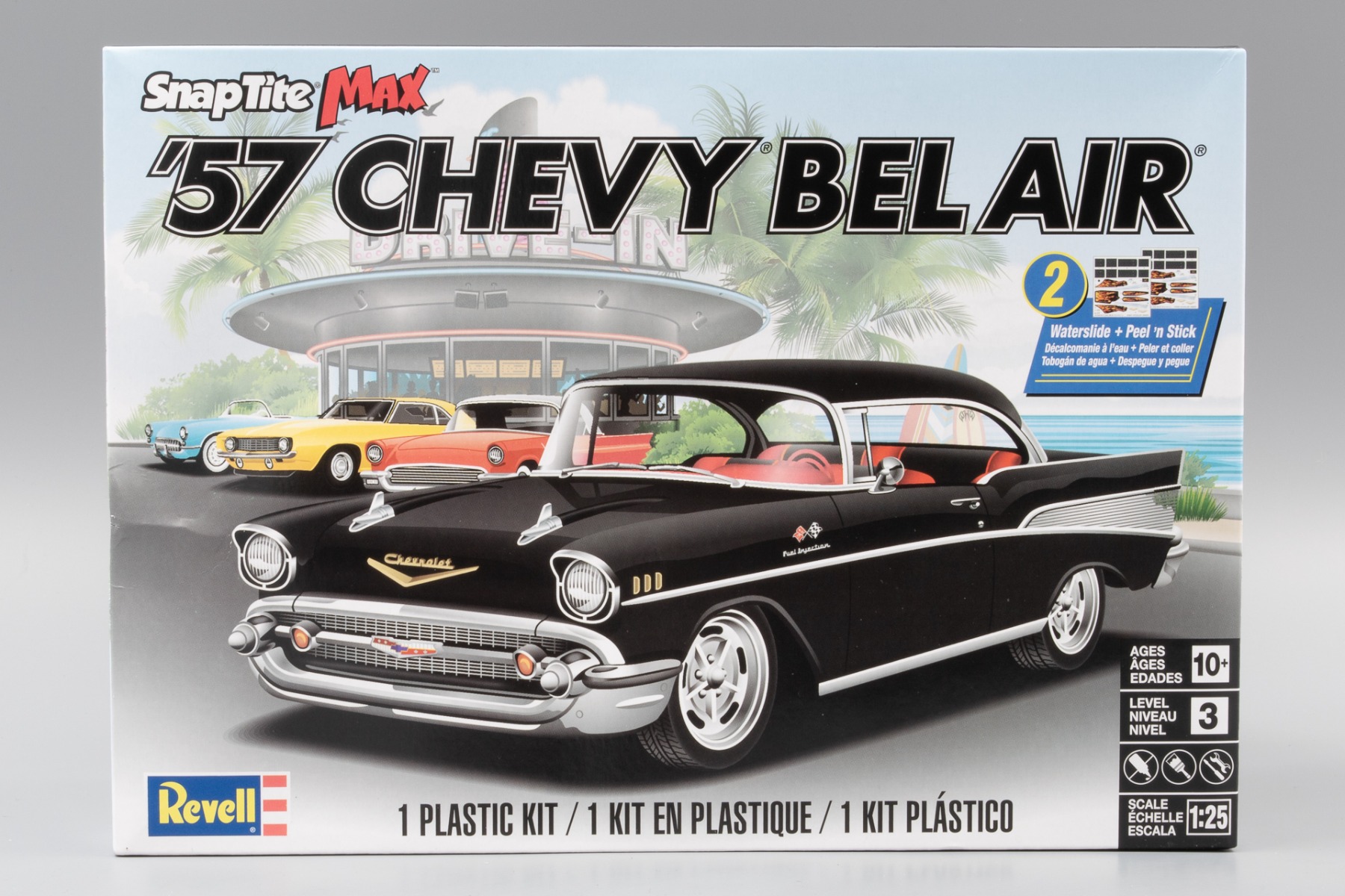 Revell RE11529 / 85-1529 Chevrolet / Chevy Bel Air, 1957 (easy-click) model kit