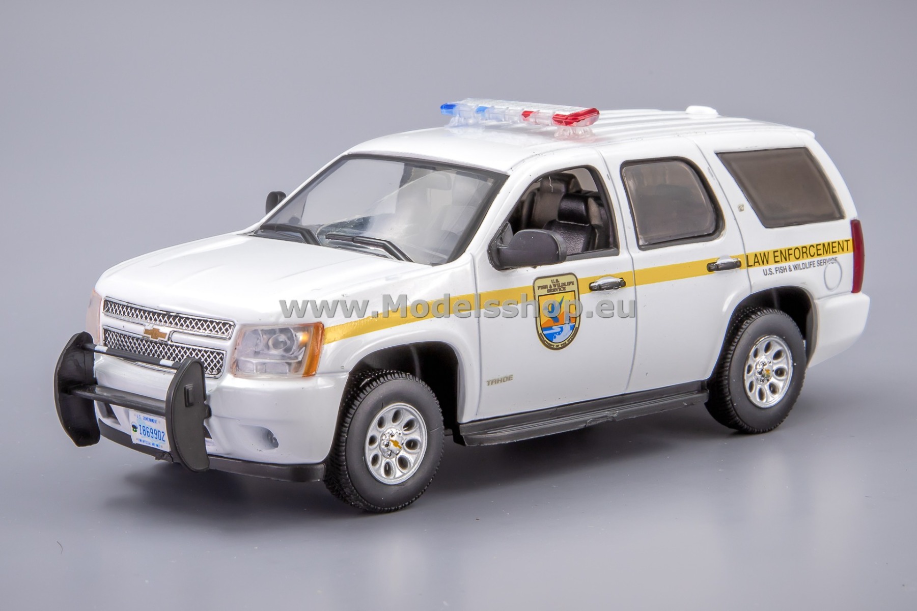GreenLight GL86190 Chevrolet Tahoe, 2012 U.S. Fish & Wildlife Service Law Enforcement /white/