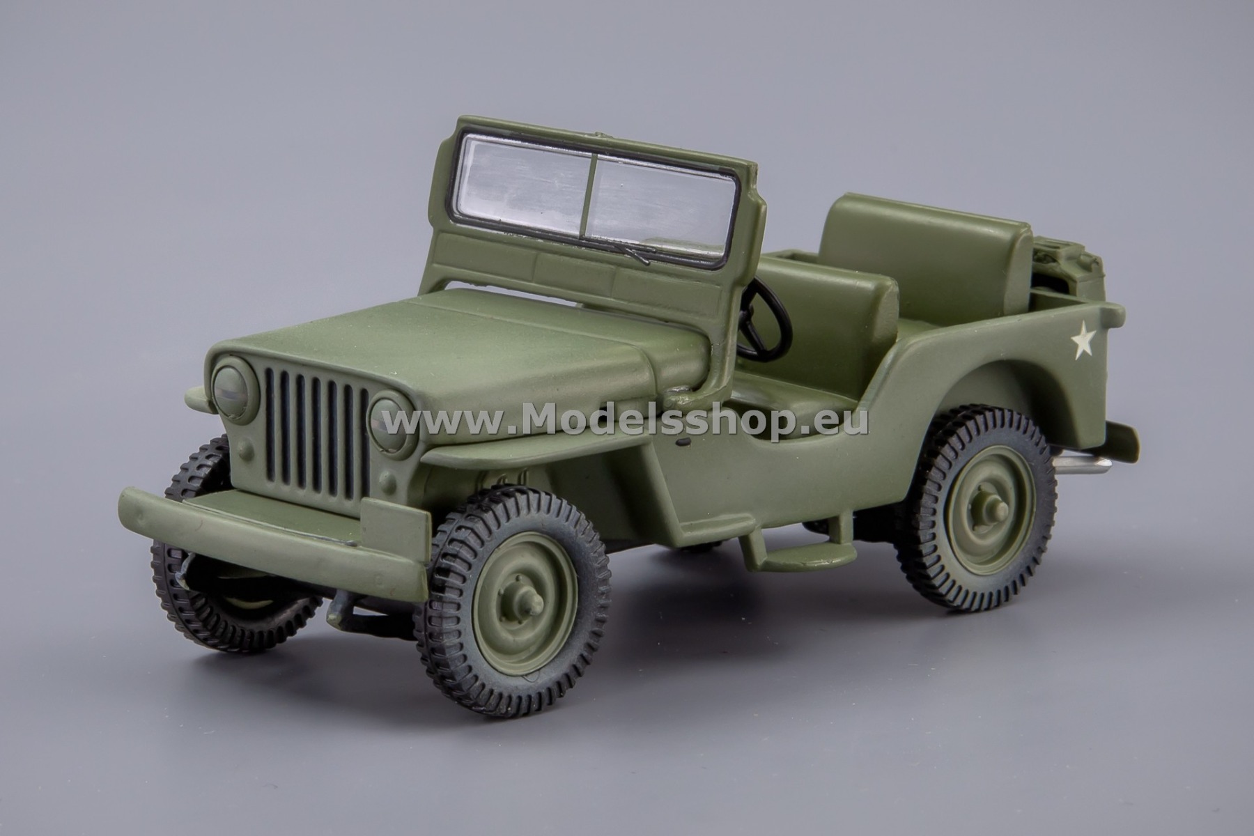 GreenLight GL86592 Willys Jeep CJ-2A 1949, from the TV-series *M*A*S*H (1972-83), army
