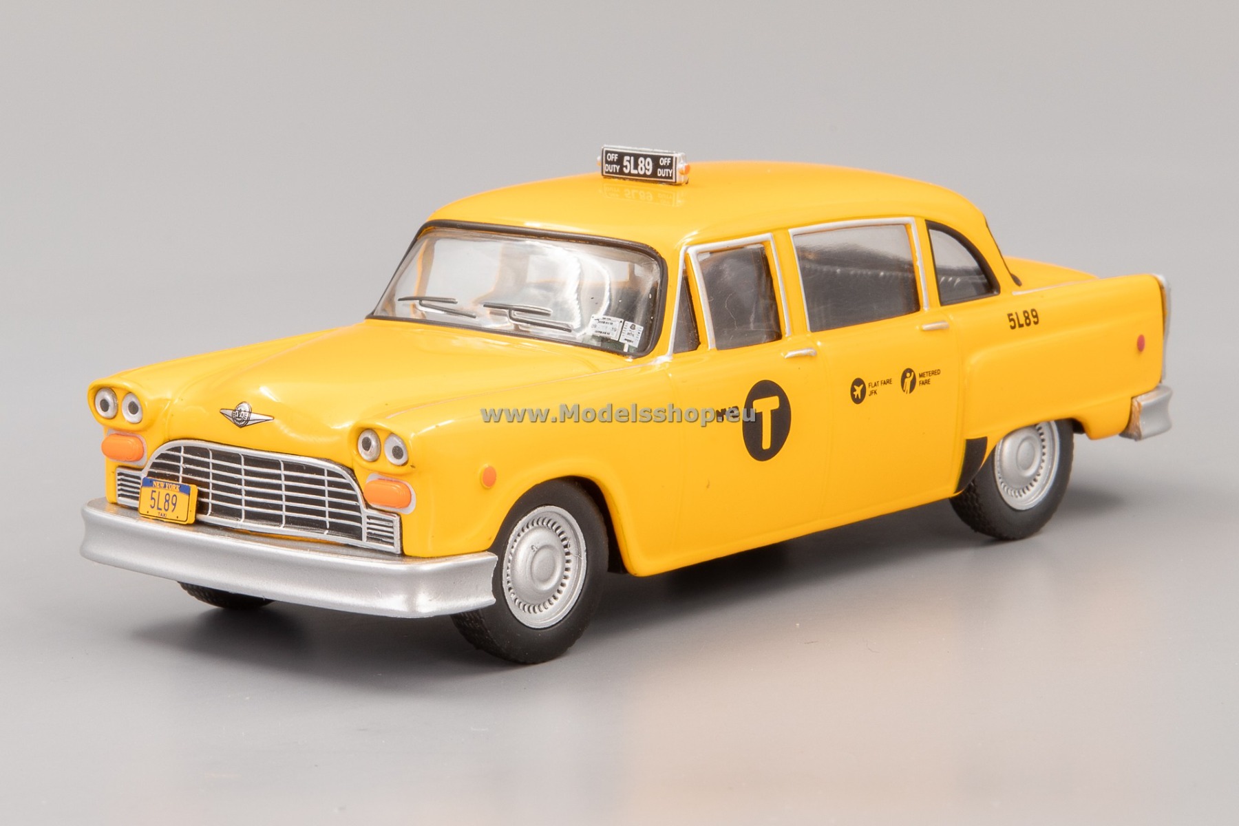 GreenLight GL86607 Checker Motors Marathon A11 N.Y.C. Taxi #5L89, 1974 /yellow/ M 