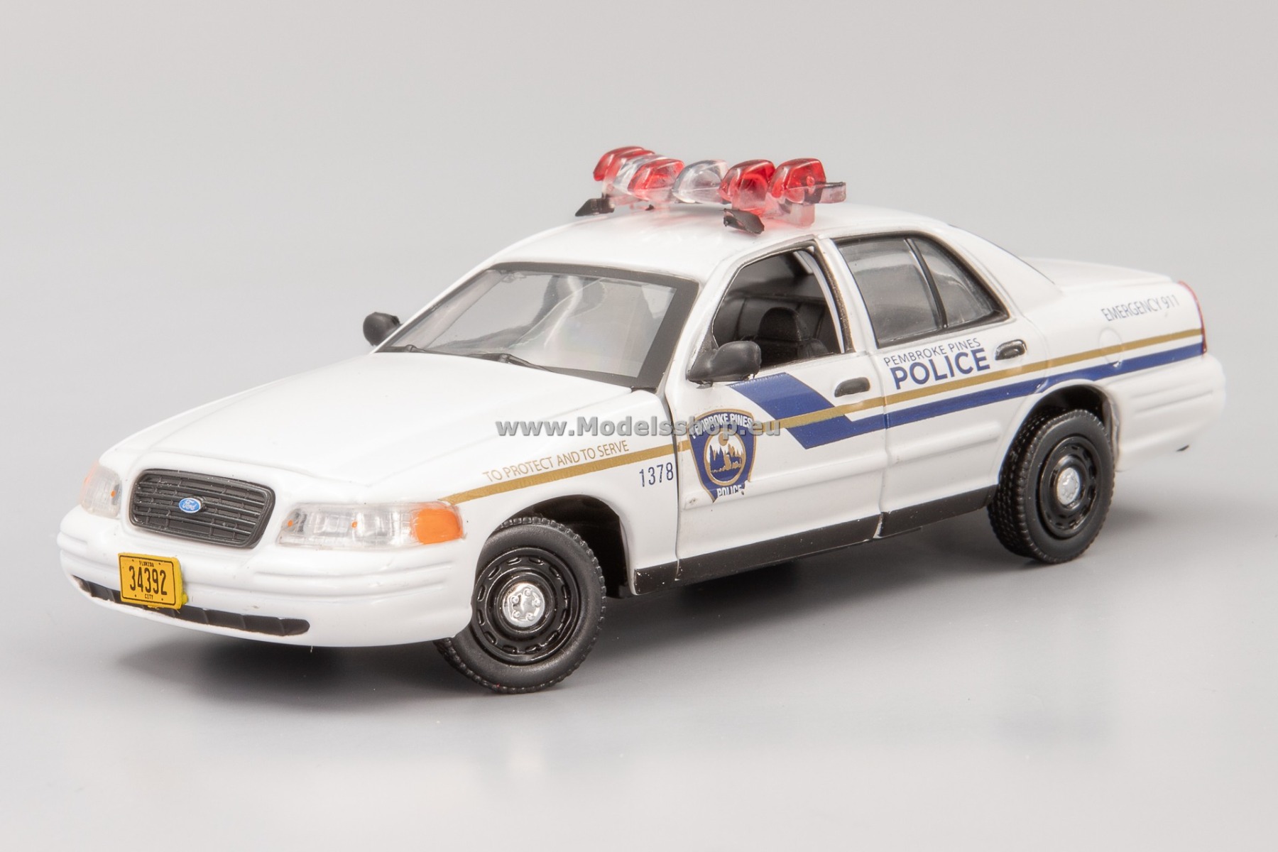 GreenLight GL86614 Ford Crown Victoria 2001, Police Interceptor 
