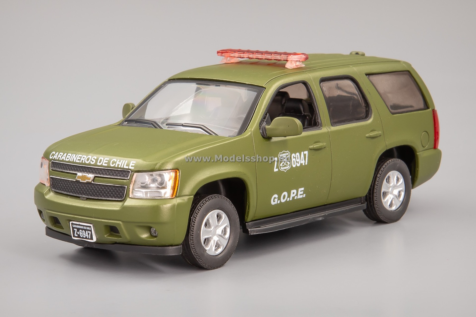 GreenLight GL86620 Chevrolet Tahoe 2011, Police Carabineros de Chile Grupo de Operaciones Policiales Especiales (GOPE) /green/