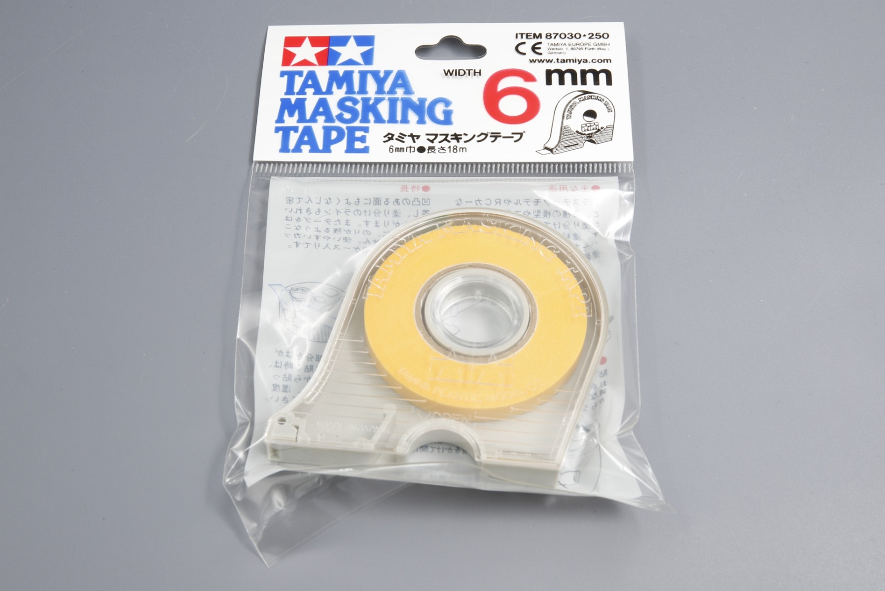 Tamiya TA87030 Masking Tape 6mm w/dispenser