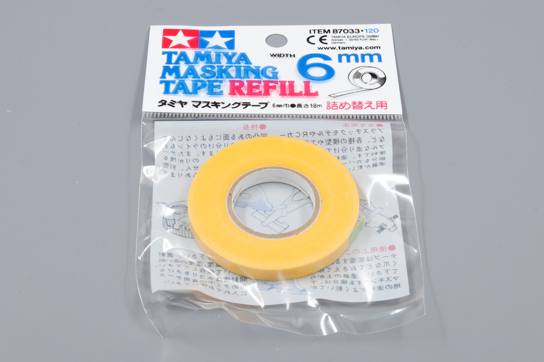 Tamiya TA87033 Masking Tape Refill 6mm