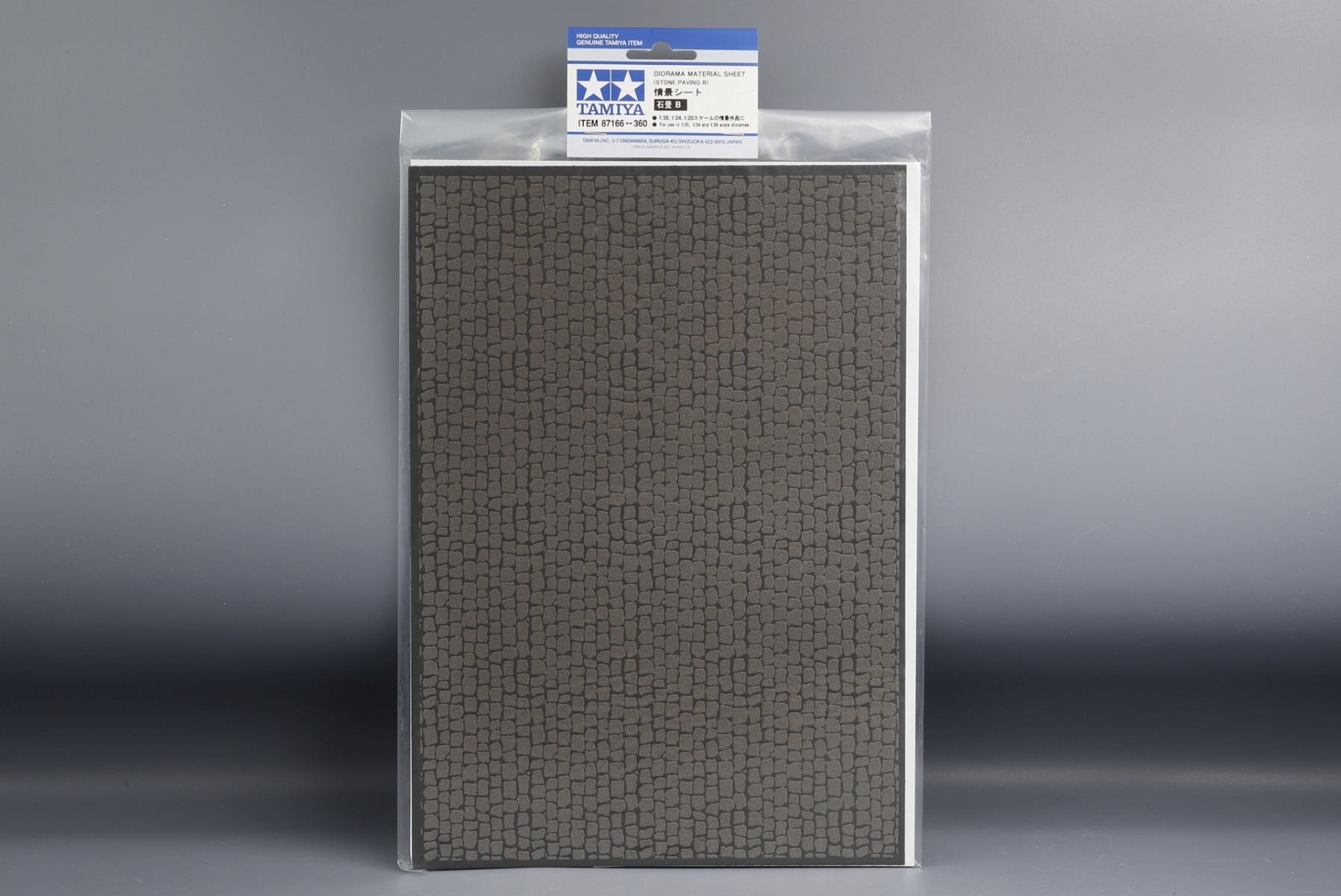 Tamiya TA87166 Diorama material sheet (stone paving B)