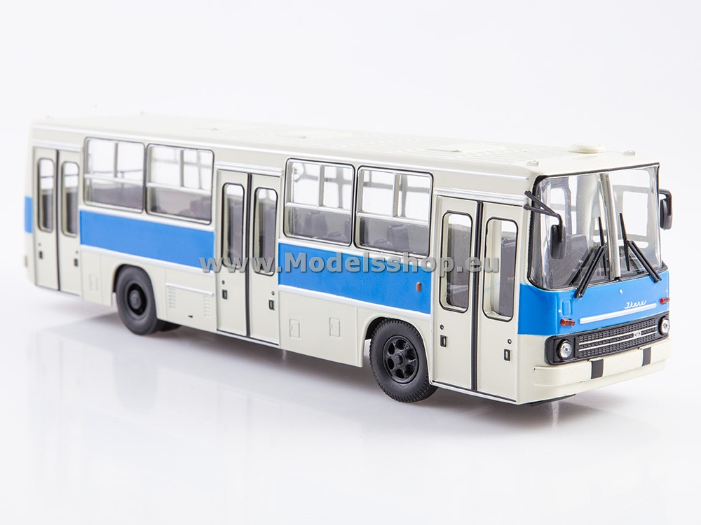 SOV1067 Ikarus 260.06 city bus, wide doors /white - blue/