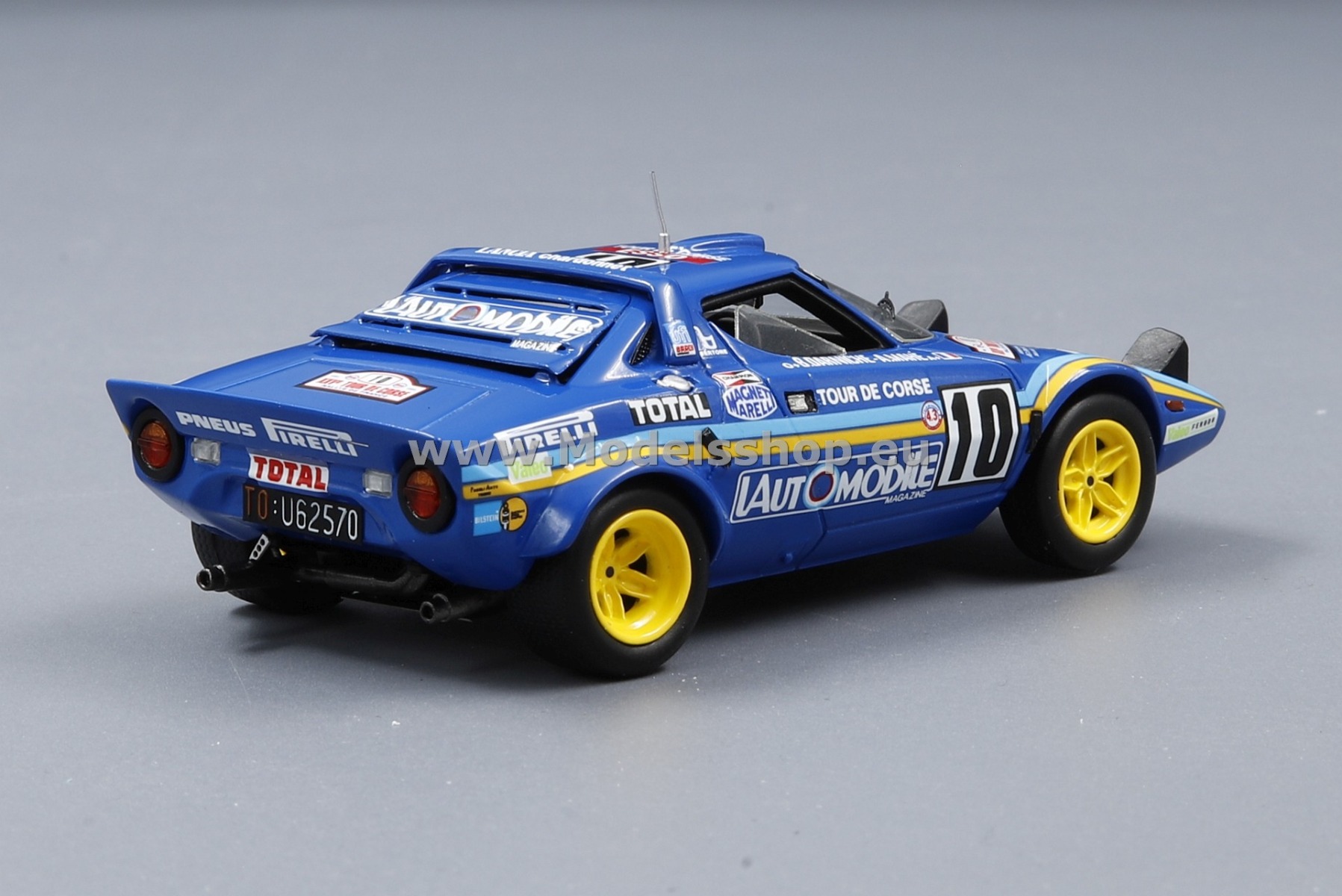 Spark S9099 Lancia Stratos HF No.10 Winner Tour de Corse