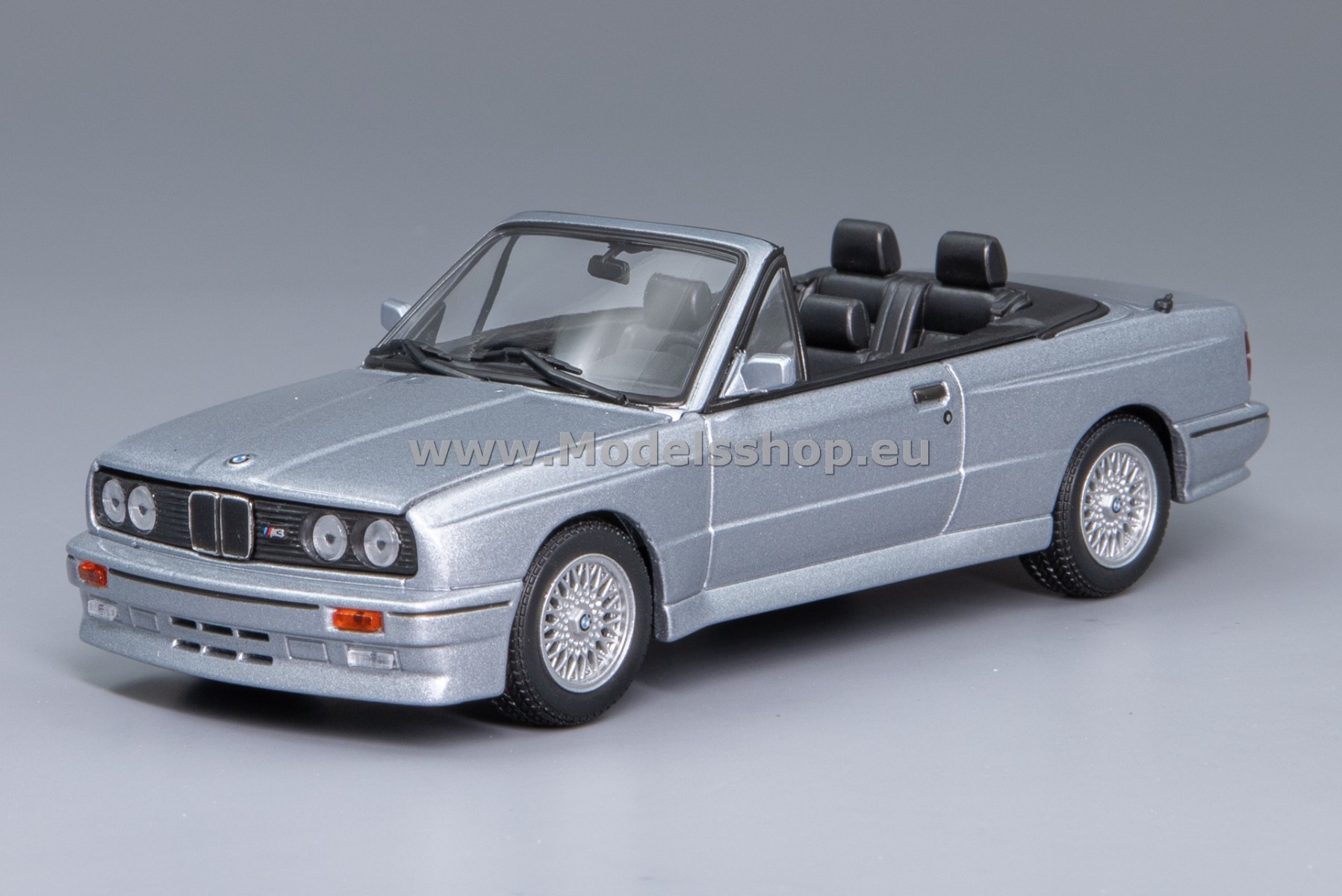 Maxichamps 940020332 BMW M3 convertible (E30), 1988 /silver metallic/