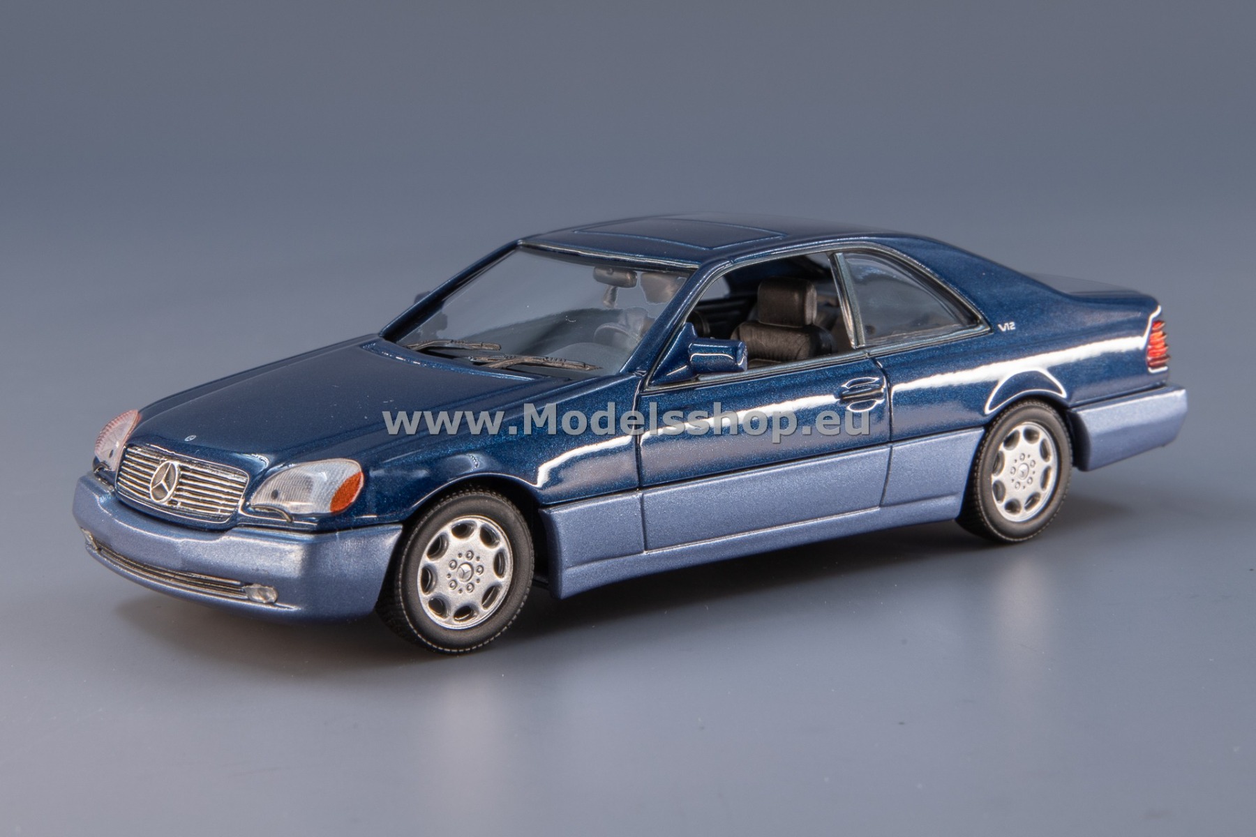 Maxichamps 940032600 Mercedes-Benz 600SEC (C140), 1992 /blue metallic/