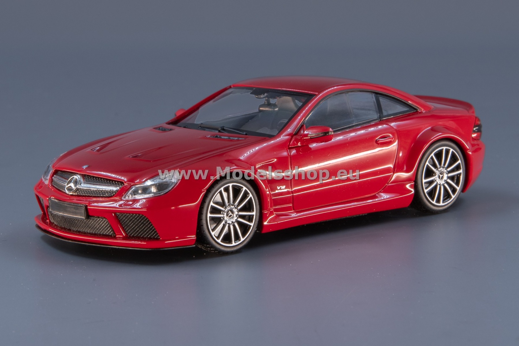 Maxichamps 940038221 Mercedes-Benz SL65 AMG Black Series (R230), 2009 /dark red/