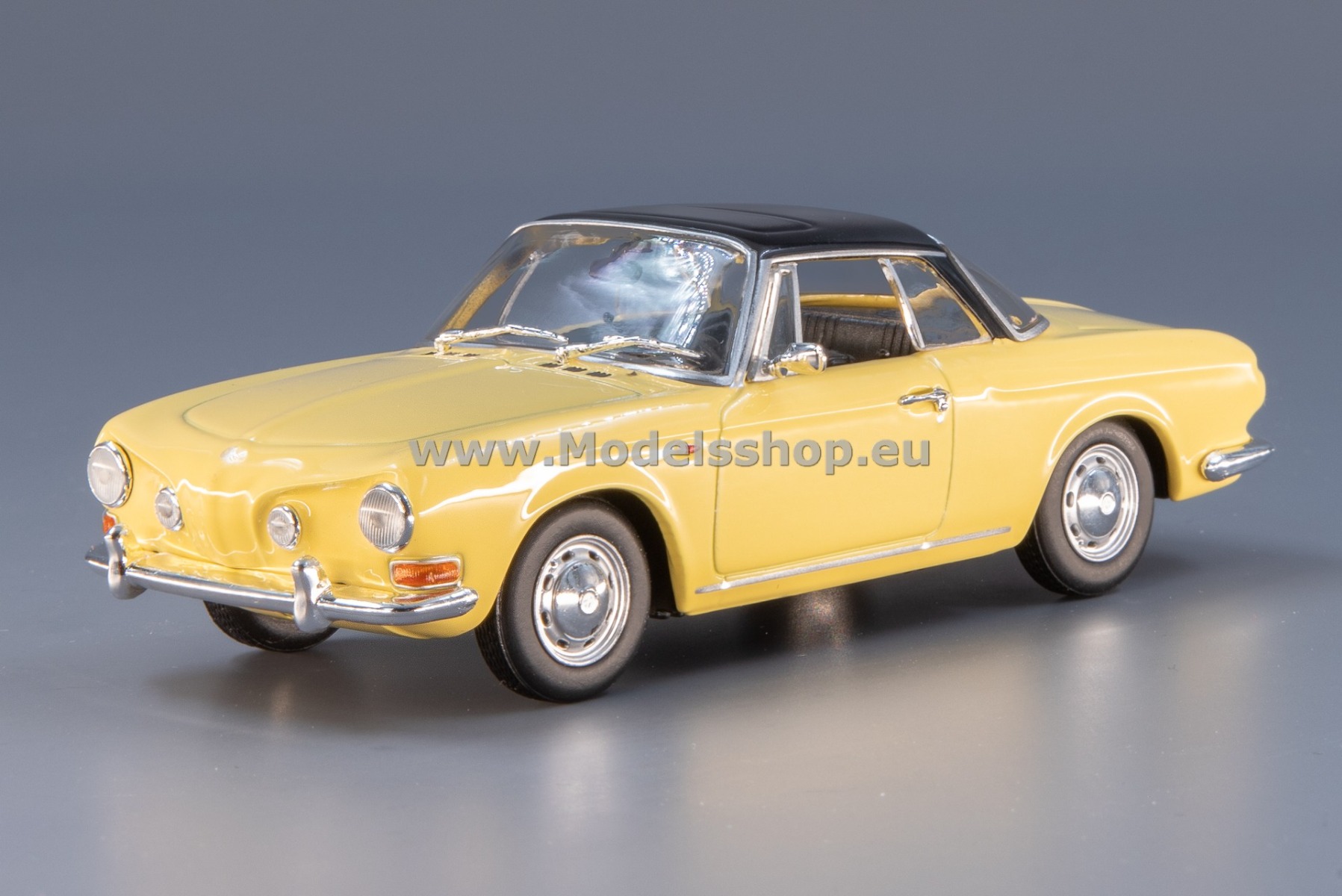 Maxichamps 940050220 Volkwagen Karmann Ghia 1600, 1966 /yellow - black/