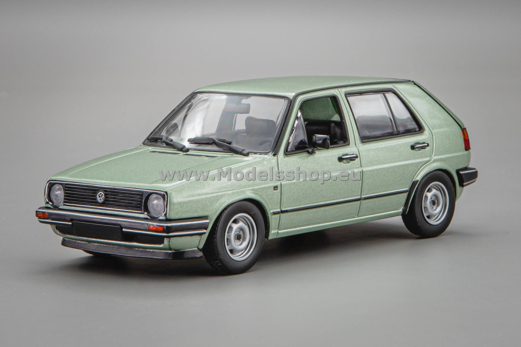 Maxichamps 940054190 Volkswagen / VW Golf II (5-Door), 1985 /silver-green metallic/