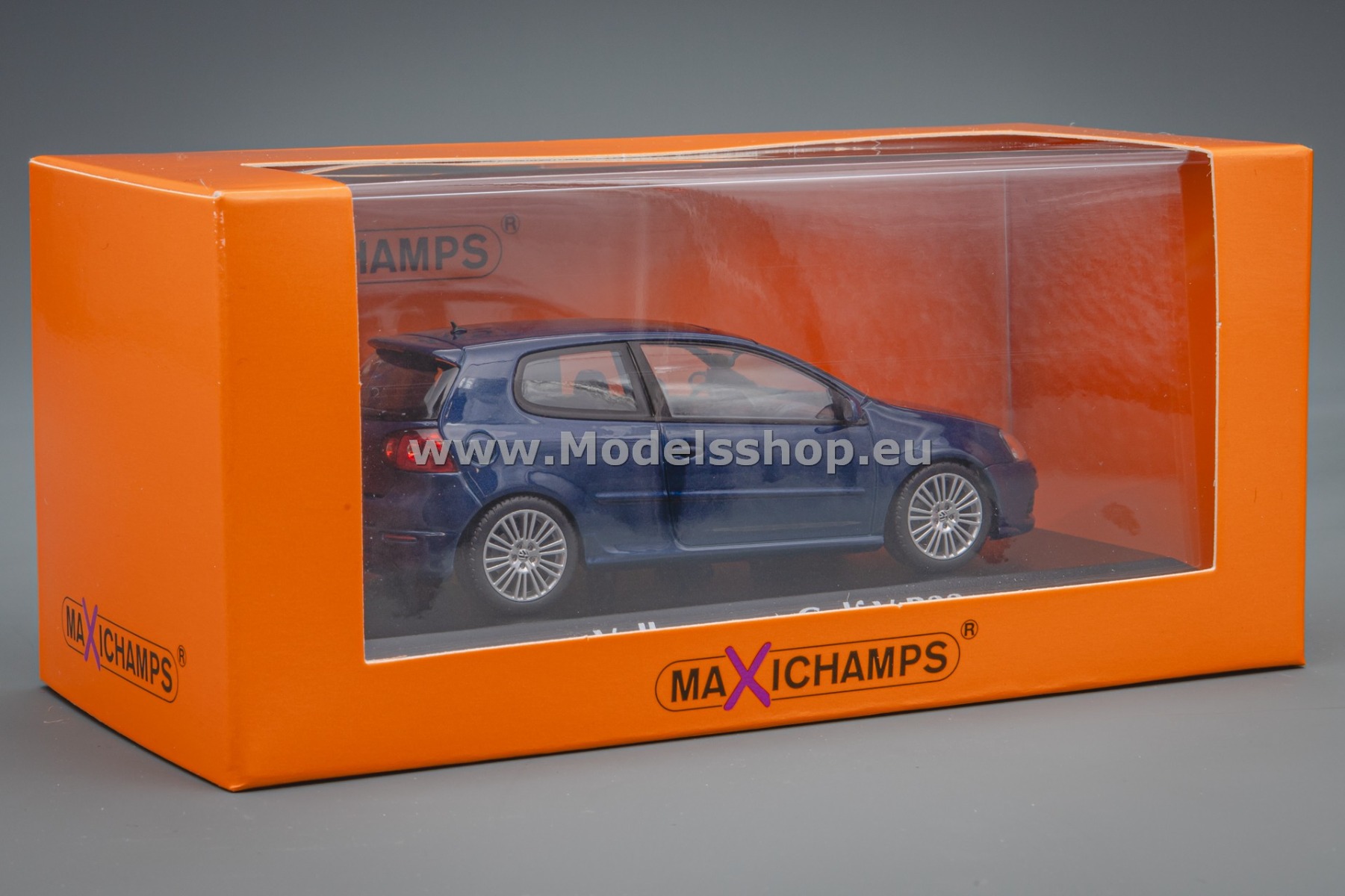 Maxichamps 940054501 VW / Volkswagen Golf V R32, 2005 /blue metallic/