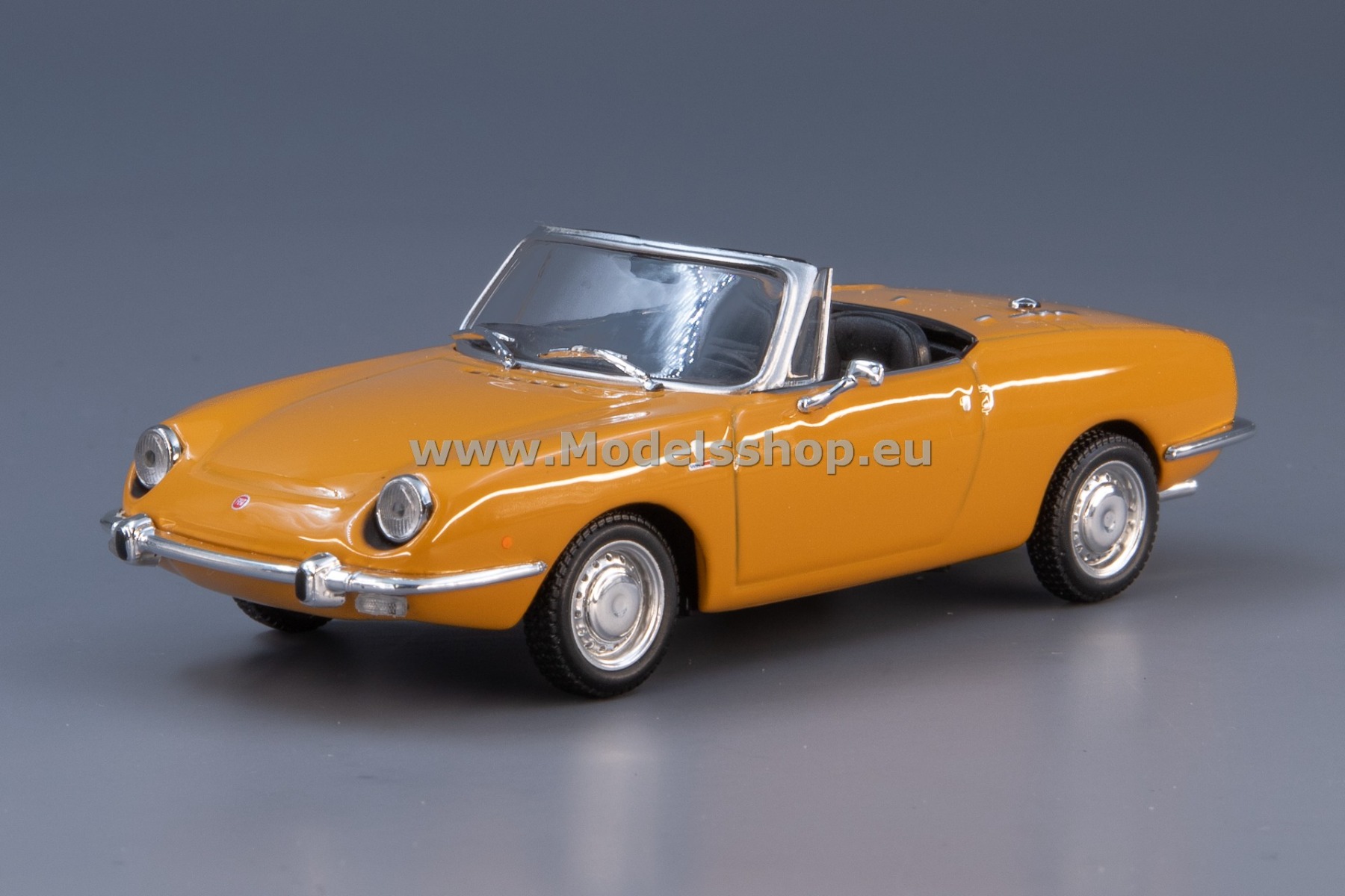 Maxichamps 940121230 Fiat 850 Sport Spider, 1968 /yellow/