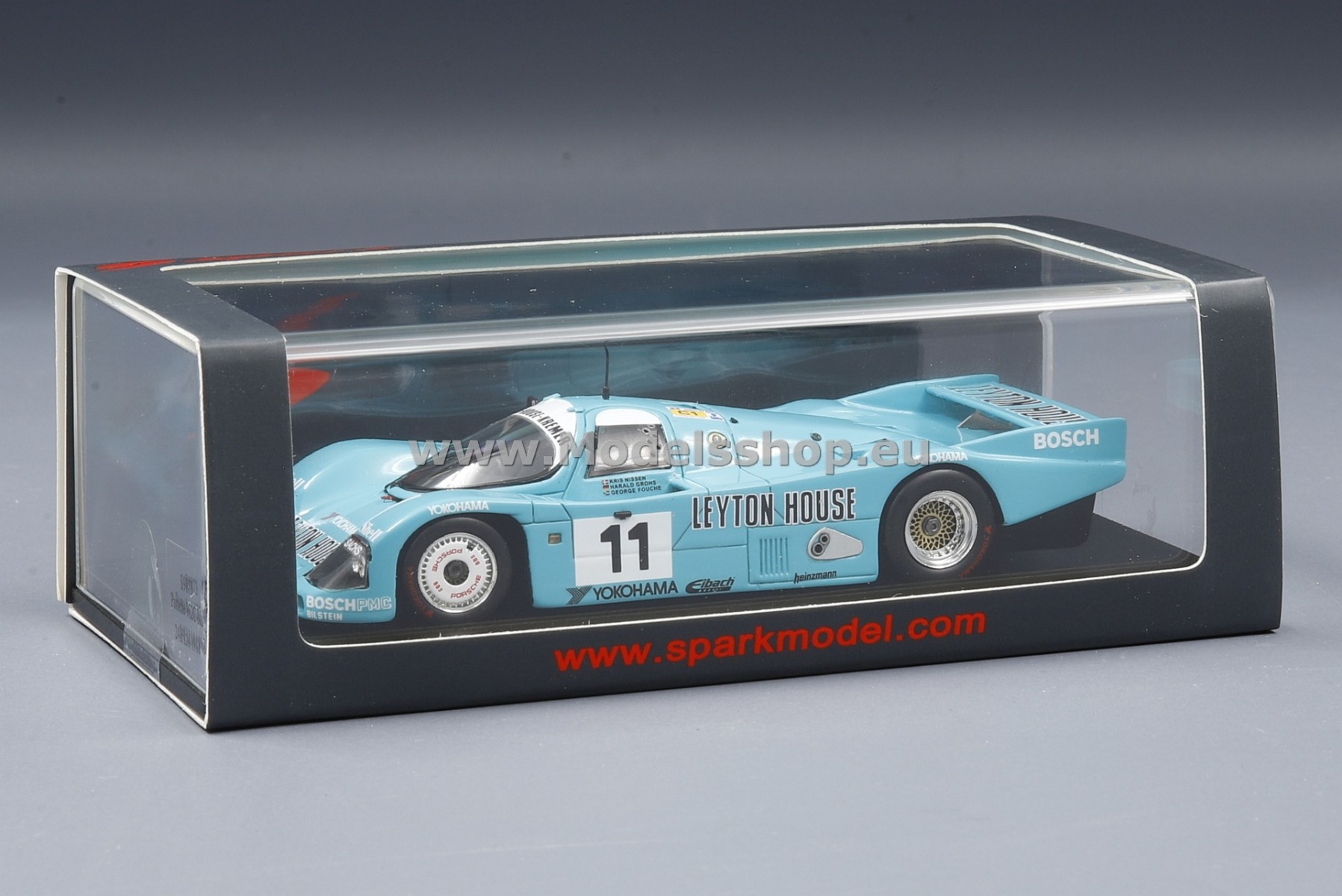 Porsche 962C No.11 8th 24H Le Mans 1988 K. Nissen - H. Grohs