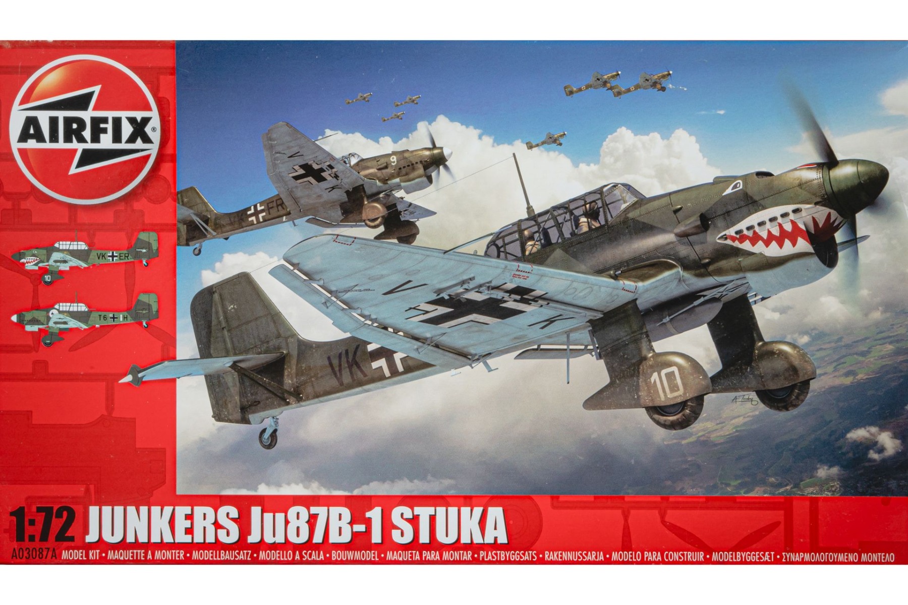Airfix A03087A Junkers Ju87B-1 Stuka, model kit