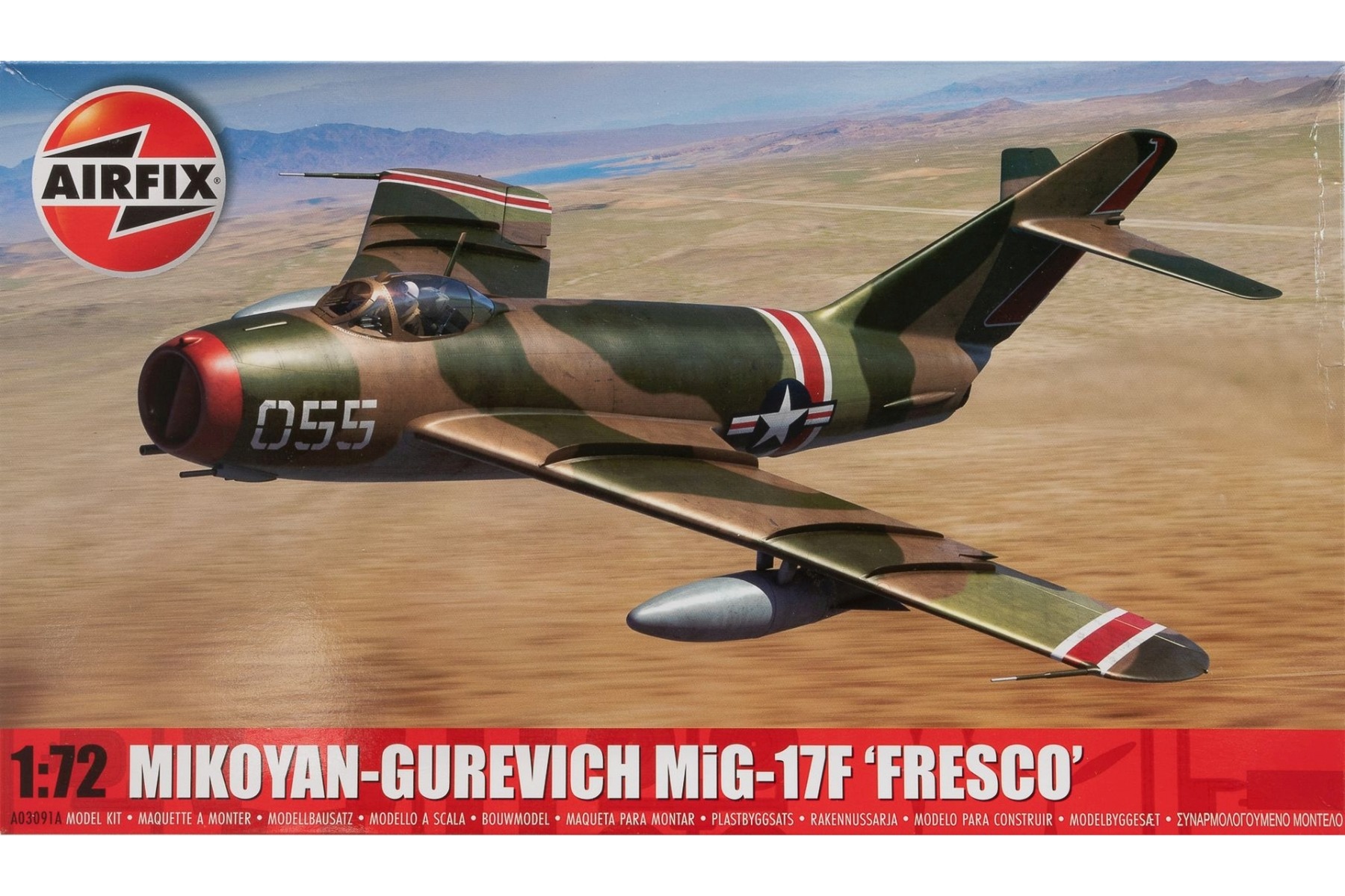 Airfix A03091A Mikoyan-Gurevich MiG-17F 'Fresco', model kit